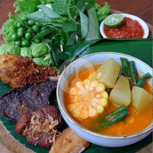 Set Sunda menu Dapur Ocha, Kerobokan Bali