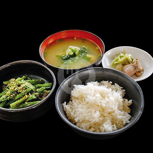 Rice Set menu Ryoshi Japanese Restaurant, Seminyak