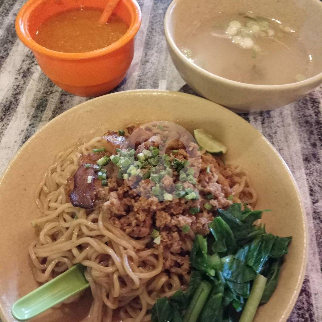 Mie Babi menu Bakmi Dempo 91, Sesetan