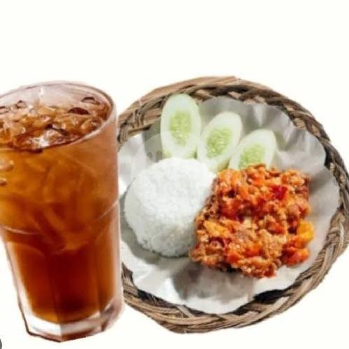 Nasi Ayam Geprek Komplit Medium menu Oemah Geprek, Kekalik