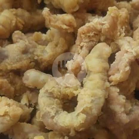 Keripik Usus Ayam Gurih Super menu Jasuke Empire Genteng Biru