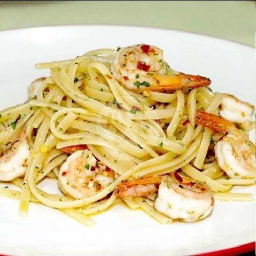 Lemon Shrimps Fettucine menu Casa Eatalia Pasta (Authentic Italian Delights), Pererenan