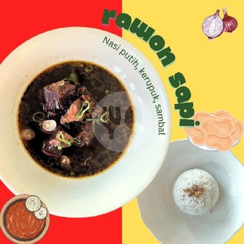 NASI + RAWON SAPI SURABAYA menu Bakso Idolaku, Denpasar