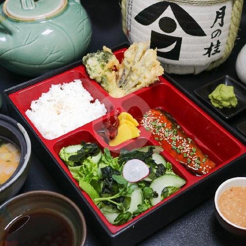 Salmon Teriyaki Bento menu KUU Japanese Restaurant, Danau Tamblingan