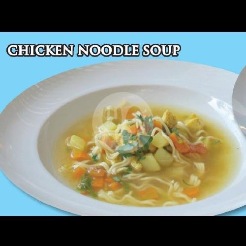 Chicken Noodle Soup menu El Greco Greek Restaurant, Seminyak