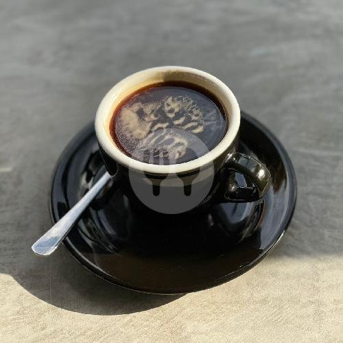 LONG BLACK menu Merch Cafe Amsterdam, Pererenan
