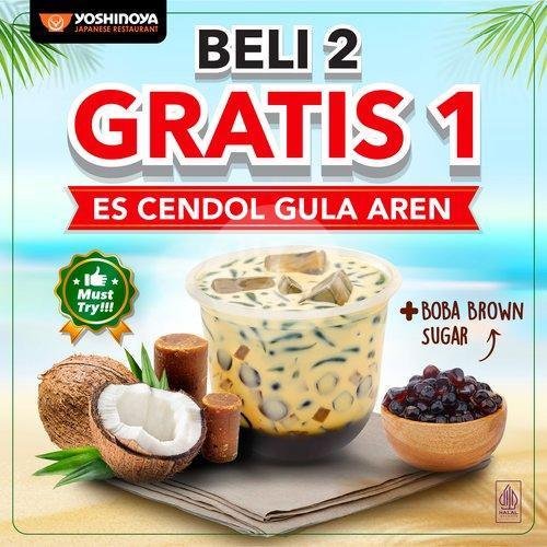 B2F1 Es Cendol menu YOSHINOYA BEEF BOWL, Kuta Square