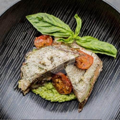 Garden Lasagna menu La Baracca - Pasta, Pizza, Meat, Fish, Salad, Canggu