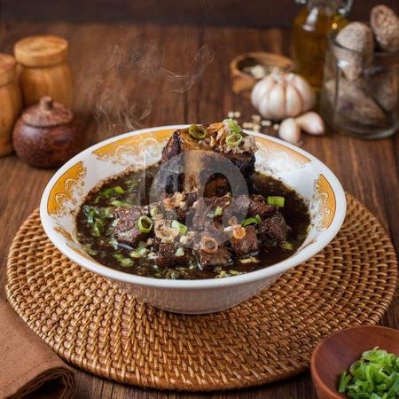 Rawon Sumsum (Daging+Sumsum) menu Ayam Kampung & Rawon Bu Ros, Kuta Utara, Badung