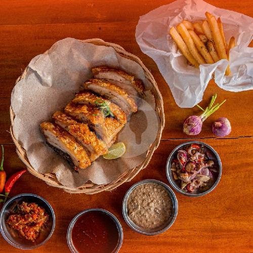 Crispy Pork Belly 1/4kg (250gr) menu Pork U, Pork Belly Ribs & Babi Hong., Umalas