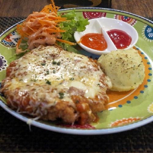 Chicken Parmigiana menu WAROENG GUNG KAK