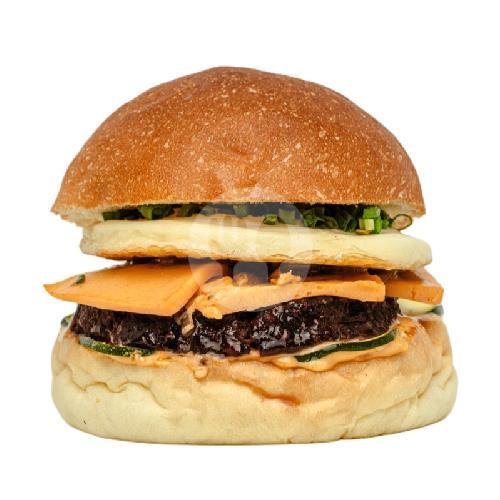 Vegan Breakfast Burger menu Mr Egg (Breakfast Burgers, Cocktails, Coffee, Juice, Smoothies, Vegan), Umalas