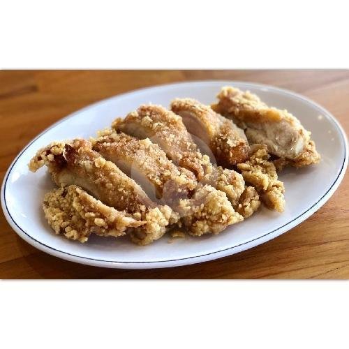 Daging Paha Ayam ( Fried Chicken Leg ) menu Wei Wei Xin (Warung Taiwan), Pemelisan