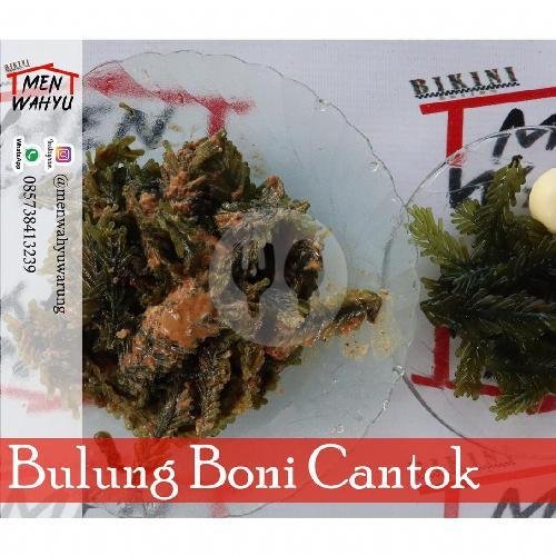 Bulung Boni Cantok menu Men Wahyu, Denpasar