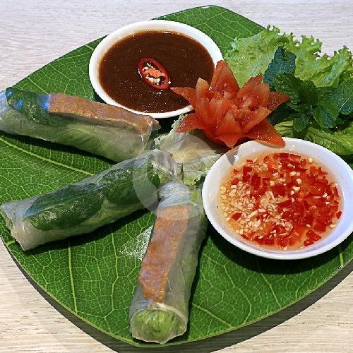 Cha Ca Cuon (Fish Cake Rolls) menu Vietnam Bistro, Canggu