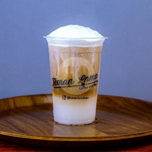 Vanilla Latte Ice menu Teman Lama Kopi, Meninting Raya