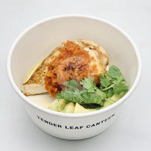 Grilled Chicken menu Tender Leaf Canteen Healthy, Salad, Soup, Yogurt