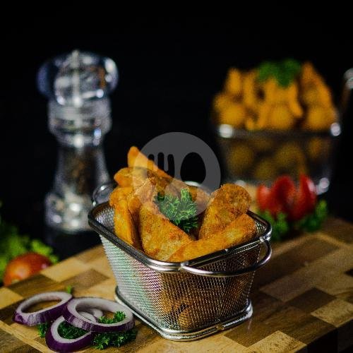 Potato Wedges Fries menu XO Burger Bali, Puri Gading