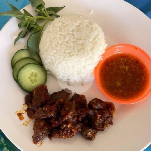 Nasi Oseng Daging Sapi Mercon menu Cumi Hitam Racun Dewi Sri, Jalan Raya Dewi Sri