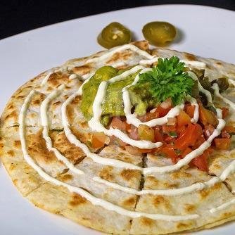 Chicken Quesadillas. menu Hog Wild, Batu Belig