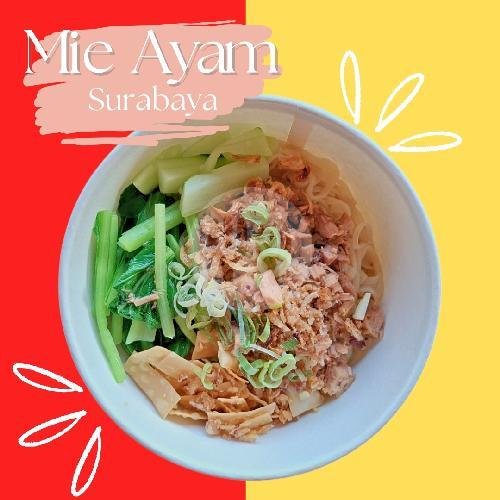 Mie Ayam (Chicken Noodle) menu Bakso Idolaku, Denpasar