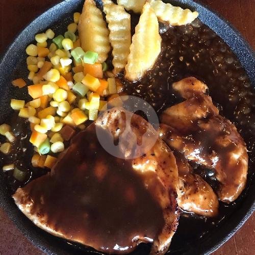Chicken Steak BlackPepper menu Aroma Steak