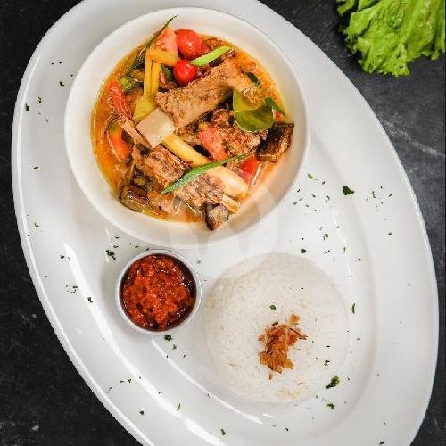 Iga Kuah Bali menu The Old Champ Cafe, Merdeka