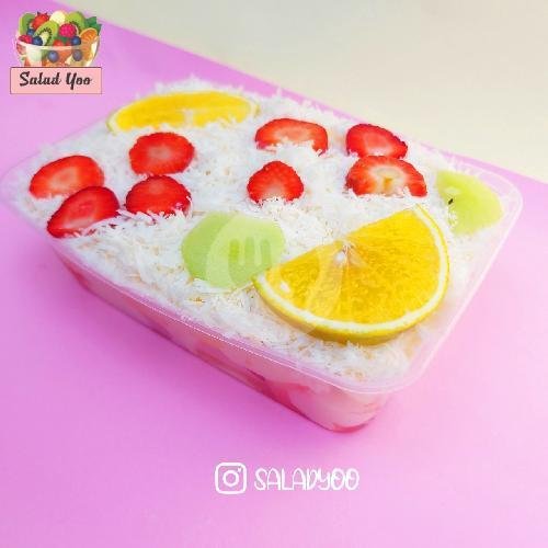 Salad Buah 750 Ml Yogurt Original menu Salad Yoo, Tukad Badung