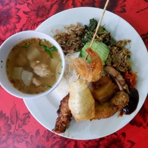 Nasi Campur Ayam Dan Babi Special menu Warung Setiabudi Masakan Khas Bali, Cokroaminoto