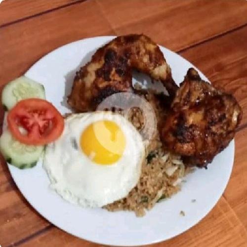( Paket ) Nasi Goreng Sayur, Extraa1 Telur, Extraa 2 Ayam Bakar menu Nasi Goreng Ken Arok, Canggu Raya