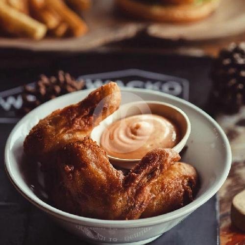 Crispy Spicy Wings menu Wacko Burger, Drupadi