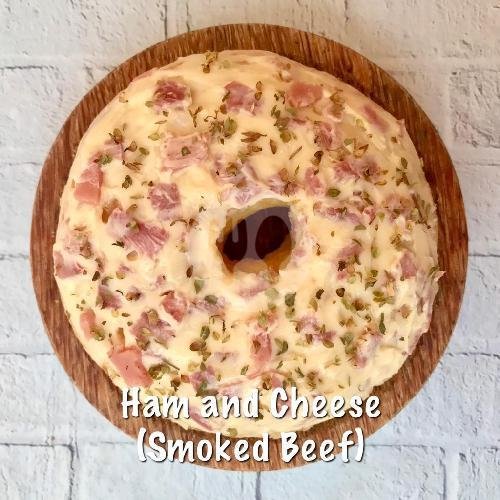 Ham And Cheese (Smoked Beef) menu Donat Kentang Renon, Badung