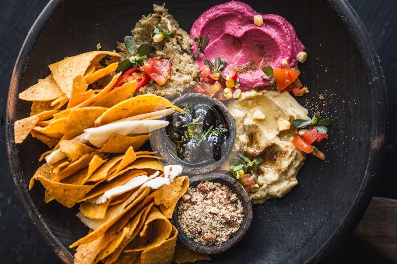 3 Heavenly Dips menu Genius Cafe Entrepreneur Beach Club