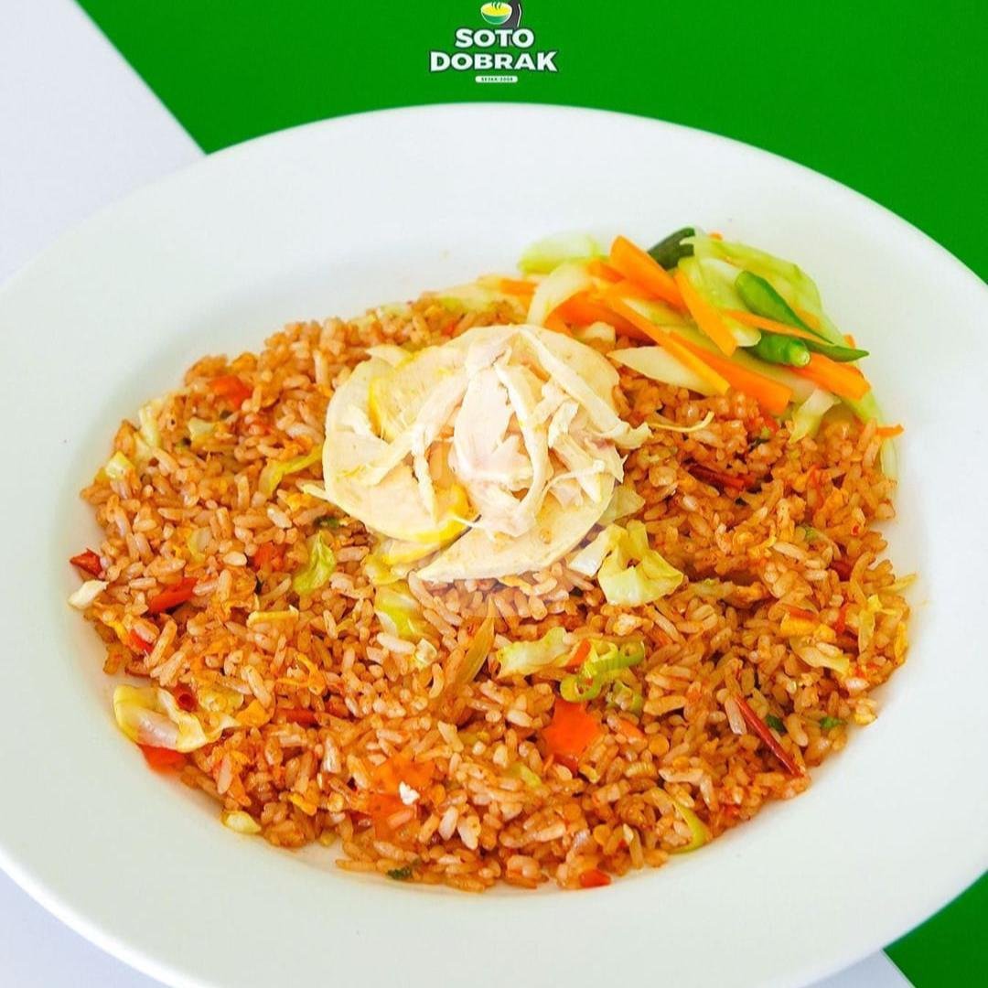 Nasi Goreng Ayam menu Soto Dobrak, Ungasan