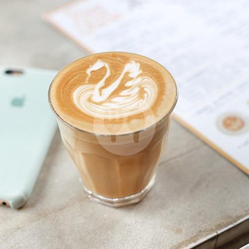 Latte menu Rise and Shine, Canggu