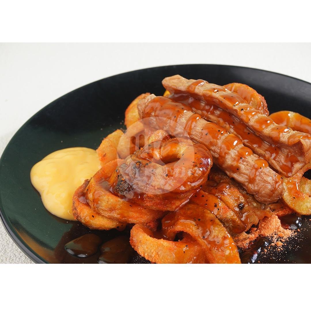 Opotato Sosis Factory Lvl menu Twissterdog, Tukad Pakerisan