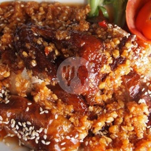Ayam Panggang Madu menu Hengky Resto, Sekar Tunjung