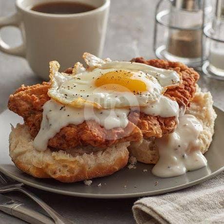 Classic Chicken Egg Spicy Mayo menu Bandar Roti (Roti Bakar), Dewi Sri