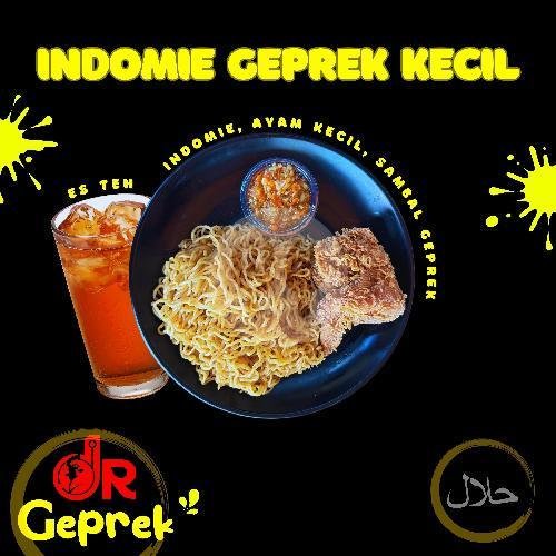 INDOMIE GEPREK KECIL menu Dr Geprek, Jalan Swasembada, No 133