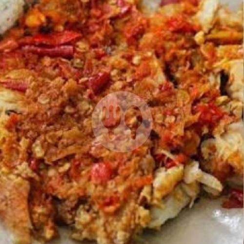 Ayam Geprek Tanpa Nasi Sambal Tomat menu Ayam Geprek & Ayam Bakar Sagung Dapur, Kerobokan Kaja