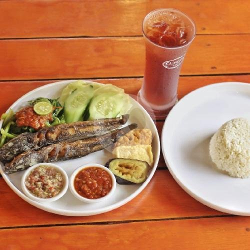 Paket Lele Goreng Komplit menu Ayam Bakar Bali Tulen, Kampial