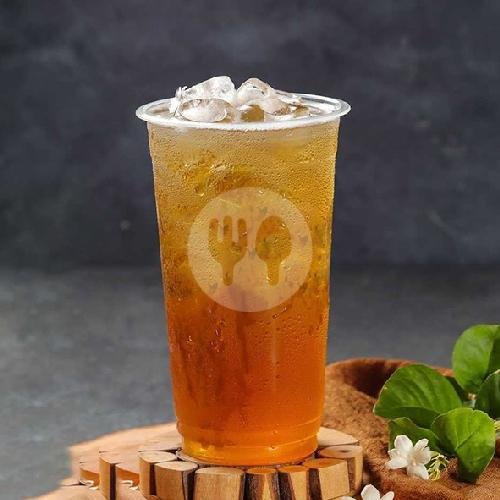 ES TEH JUMBO SEGAR 22 OZ menu DEEQO BAKERY ROTI GEMBONG DAN DONAT, labuapi terong tawah