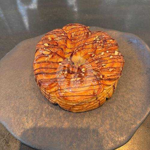 Almond Chocolate Croissant 2.0 menu KANVAZ PATISSERIE