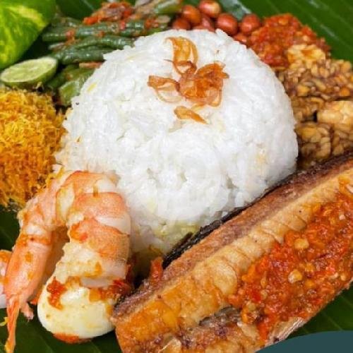 Nasi Jinggo Seafood menu Dapur Ocha, Kerobokan Bali