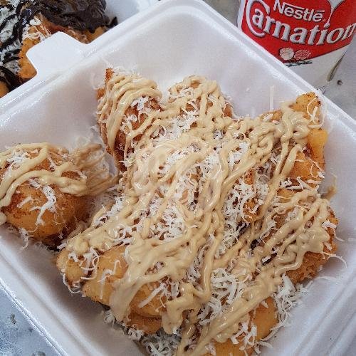 Pisang Goreng Keju Glaze Tiramisu menu Pisang Goreng Gendut, Subak