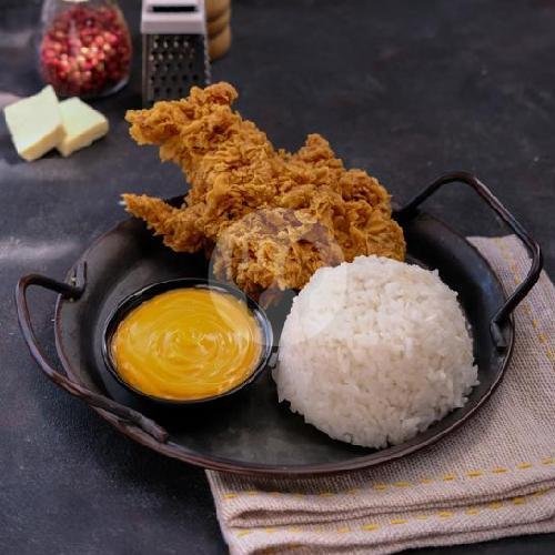 Paket Go 2 Cheese menu Gogo Fried Chicken, Sempidi