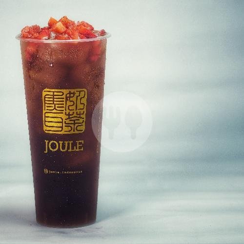 Strawberry Blacktea Medium menu Joule Taiwanese Milk Tea, Uluwatu