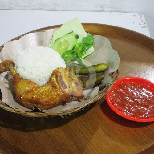 Ayam Goreng Lalapan + Nasi menu Bakso Mie Ayam Soto Nasi Goreng Fresh Juice Cadas, Taman Griya