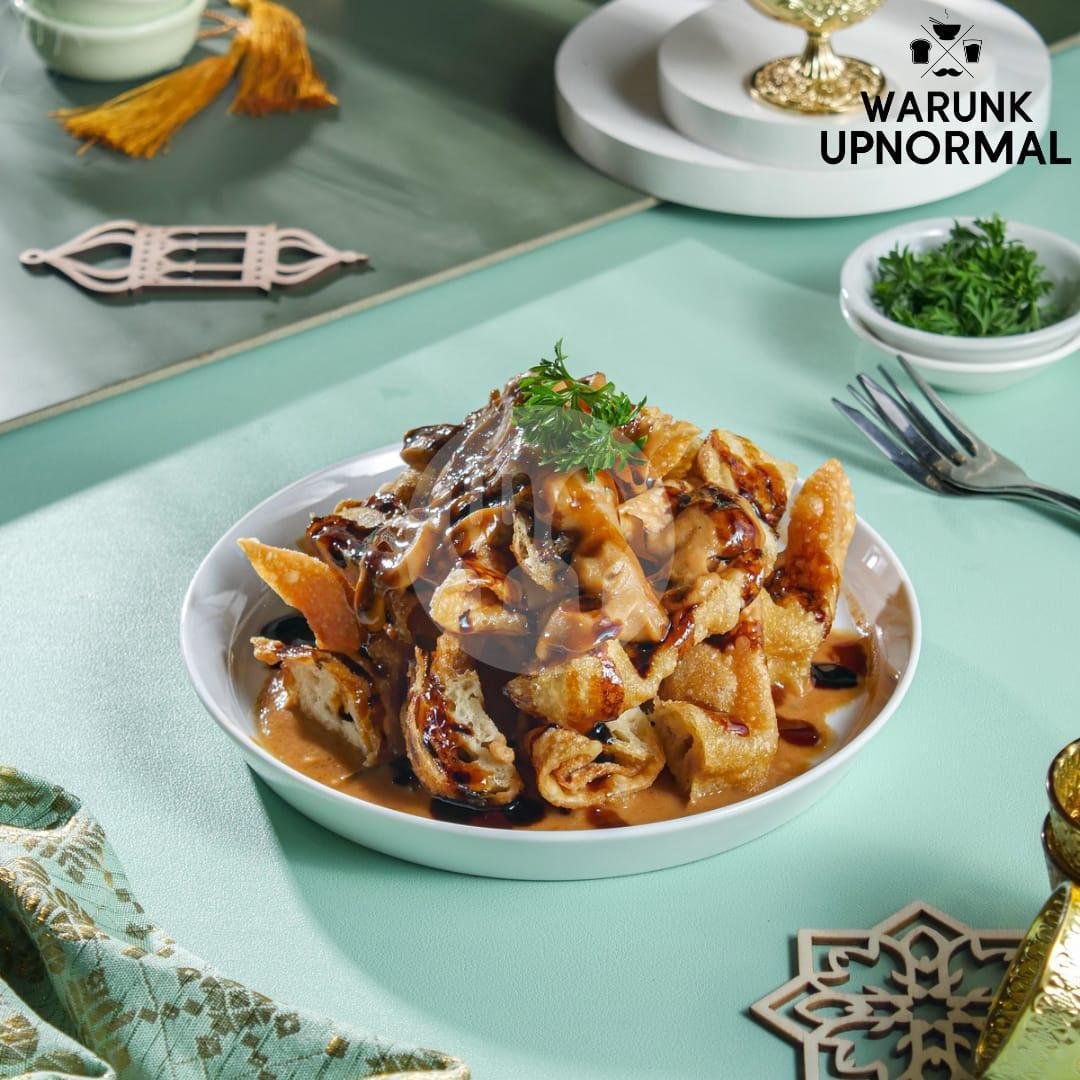 Siomay Goreng menu Warunk Upnormal, Jimbaran