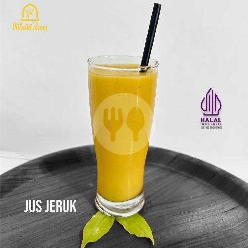Jus Jeruk menu Sukma Rasa Soto, Babakan